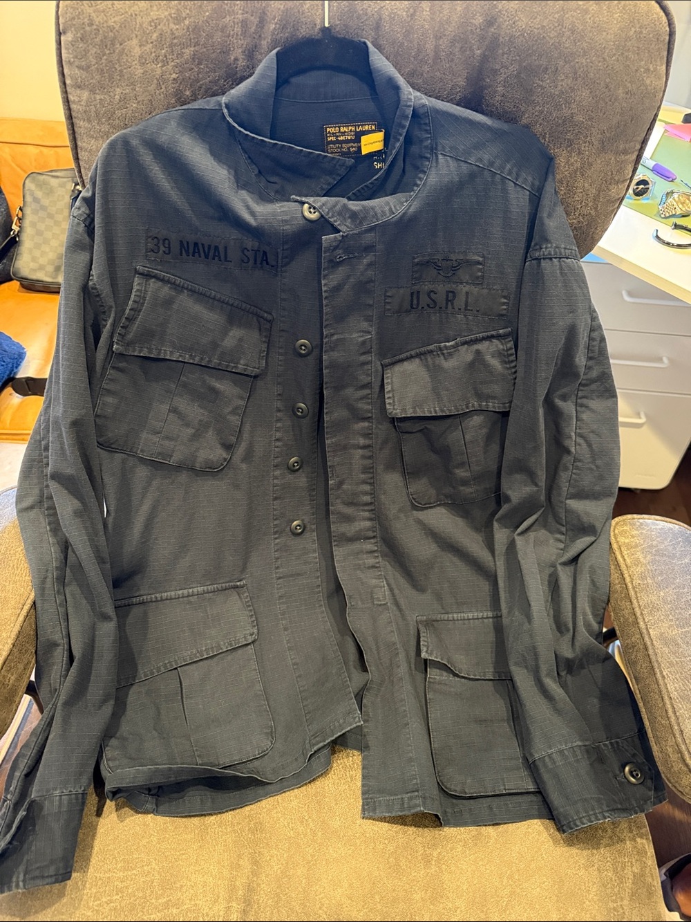 Polo by Ralph Lauren Dark Navy Military Field Jacket